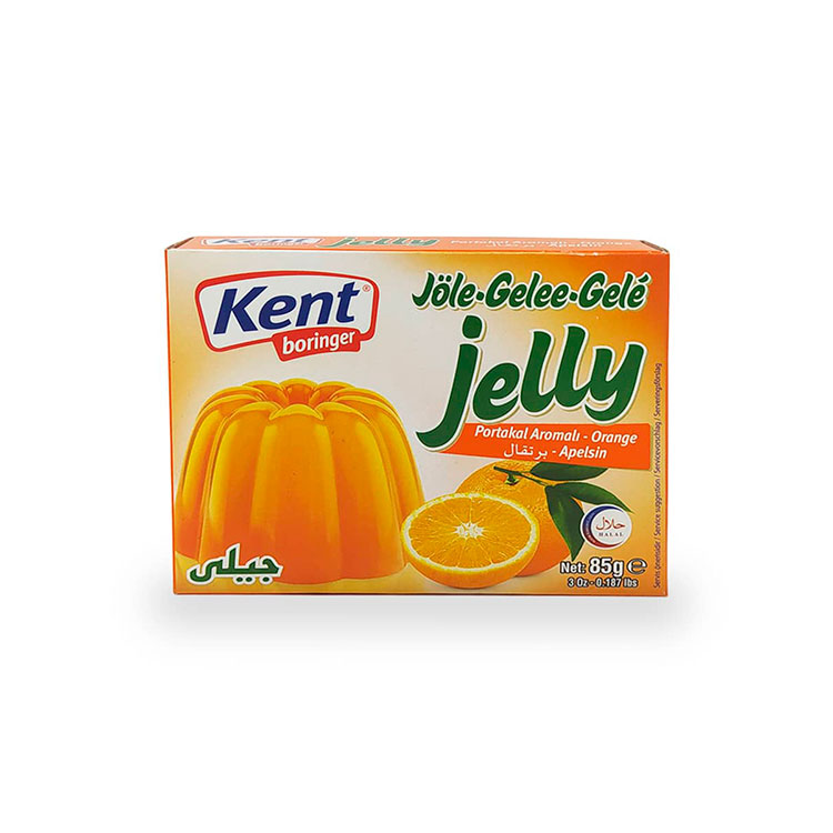 Gelatina Kents sabor naranja 85g