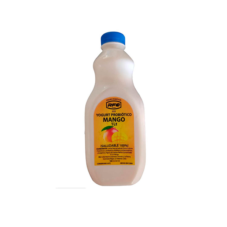 Yogurt probiótico sabor mango 1lt