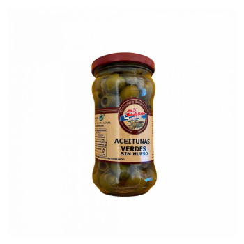 Aceitunas verdes sin hueso El Cabildo 295g